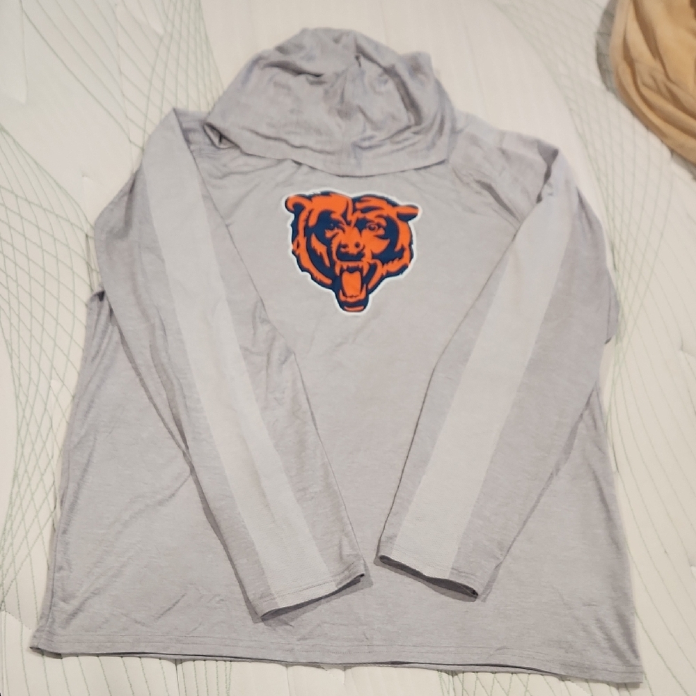 Fanatics Light Gray Textured Hoodie